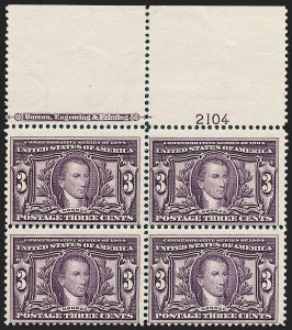 Sale 1227, Lot 3270, 1904 Louisiana Purchase, 1907 Jamestown Issues (Scott 323-330)