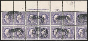 Sale 1227, Lot 3283, 1908-10 Washington-Franklin Issues (Scott 331-356)