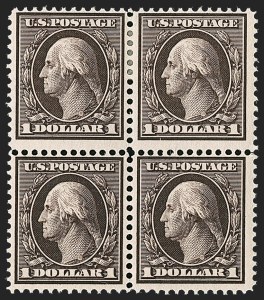 Sale 1227, Lot 3286, 1908-10 Washington-Franklin Issues (Scott 331-356)