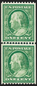 Sale 1227, Lot 3292, 1908-10 Washington-Franklin Issues (Scott 331-356)