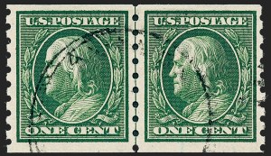 Sale 1227, Lot 3364, 1910-13 Washington-Franklin Issue (Scott 374-396)