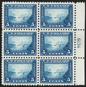 Sale 1227, Lot 3380, 1913-15 Panama-Pacific Issue (Scott 397-404)