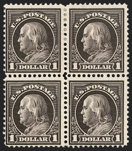 Sale 1227, Lot 3391, 1912-14 Washington-Franklin Issues (Scott 405-423)