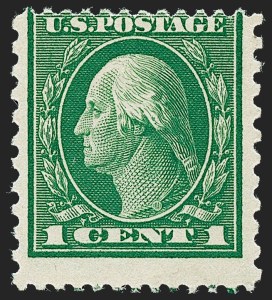 Sale 1227, Lot 3392, 1912-14 Washington-Franklin Issues (Scott 405-423)