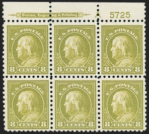 Sale 1227, Lot 3395, 1913-15 Washington-Franklin Issues (Scott 424-447)