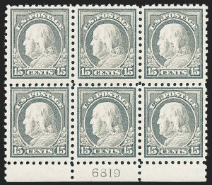 Sale 1227, Lot 3399, 1913-15 Washington-Franklin Issues (Scott 424-447)