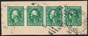 Sale 1227, Lot 3402, 1913-15 Washington-Franklin Issues (Scott 424-447)