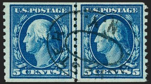 Sale 1227, Lot 3411, 1913-15 Washington-Franklin Issues (Scott 424-447)