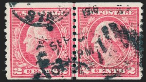 Sale 1227, Lot 3423, 1913-15 Washington-Franklin Issues (Scott 449-461)