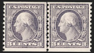 Sale 1227, Lot 3425, 1913-15 Washington-Franklin Issues (Scott 449-461)