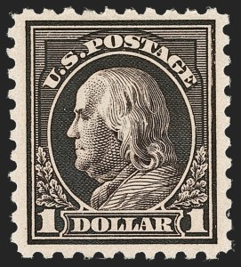 Sale 1227, Lot 3433, 1913-15 Washington-Franklin Issues (Scott 449-461)