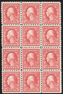 Sale 1227, Lot 3440, 1916-17 Washington-Franklin Issues (Scott 462-480)