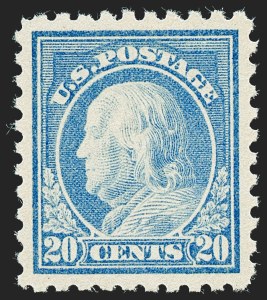 Sale Number 1227, Lot Number 3447, 1916-17 Washington-Franklin Issues (Scott 462-480)