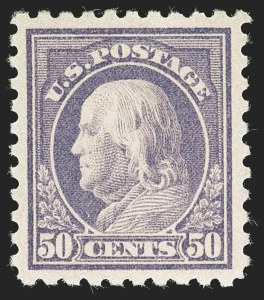 Sale 1227, Lot 3451, 1916-17 Washington-Franklin Issues (Scott 462-480)