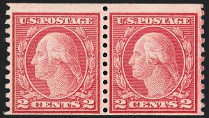 Sale 1227, Lot 3463, 1917-19 Washington-Franklin Issues (Scott 481-524)