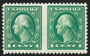 Sale 1227, Lot 3472, 1917-19 Washington-Franklin Issues (Scott 481-524)