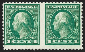Sale 1227, Lot 3473, 1917-19 Washington-Franklin Issues (Scott 481-524)