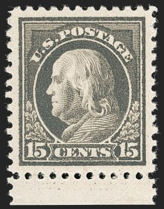 Sale Number 1227, Lot Number 3483, 1917-19 Washington-Franklin Issues (Scott 481-524)