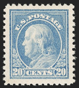 Sale Number 1227, Lot Number 3484, 1917-19 Washington-Franklin Issues (Scott 481-524)