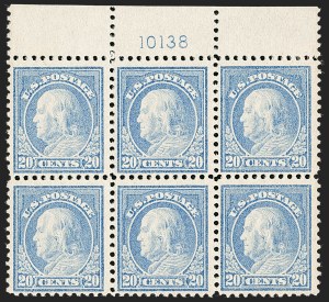 Sale 1227, Lot 3487, 1917-19 Washington-Franklin Issues (Scott 481-524)