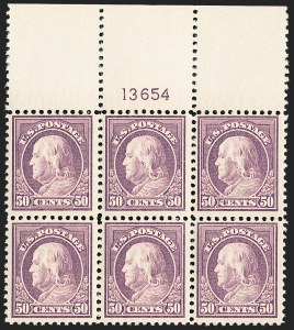 Sale 1227, Lot 3489, 1917-19 Washington-Franklin Issues (Scott 481-524)
