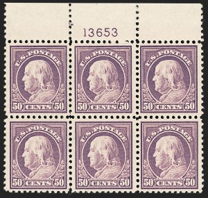 Sale 1227, Lot 3490, 1917-19 Washington-Franklin Issues (Scott 481-524)