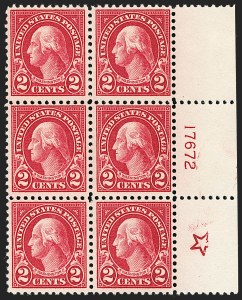 Sale 1227, Lot 3525, 1922-29 Issues (Scott 551-621)