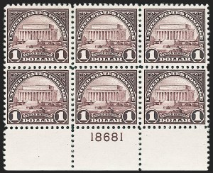 Sale 1227, Lot 3531, 1922-29 Issues (Scott 551-621)