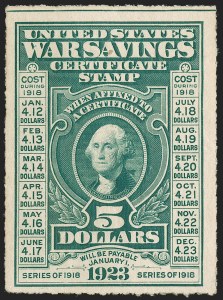 Sale 1227, Lot 3880, Revenues, Other Issues including Savings