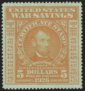 Sale 1227, Lot 3882, Revenues, Other Issues including Savings
