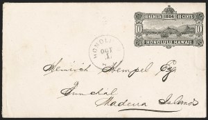 Sale 1227, Lot 3957, U.S. Possessions, including Hawaii Postal Stationery