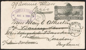 Sale 1227, Lot 3958, U.S. Possessions, including Hawaii Postal Stationery