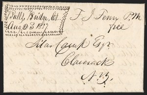 Sale 1230, Lot 1003, Stampless Markings by State