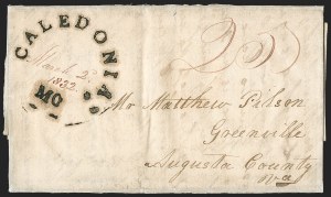 Sale 1230, Lot 1006, Stampless Markings by State