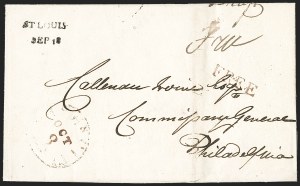 Sale 1230, Lot 1008, Stampless Markings by State