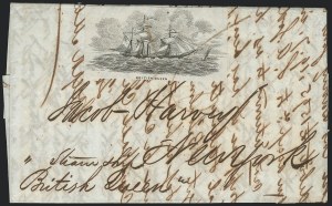 Sale 1230, Lot 1017, Ship Letter and Steamboat Mail