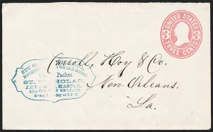 Sale 1230, Lot 1028, Ship Letter and Steamboat Mail