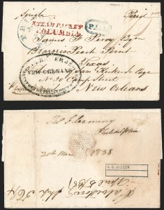 Sale 1230, Lot 1064, The Sandford N. Arnold Collection of Early Texas Postal History