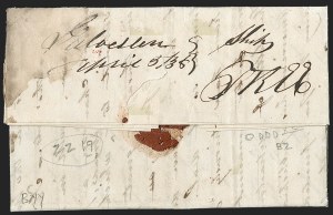 Sale 1230, Lot 1068, The Sandford N. Arnold Collection of Early Texas Postal History