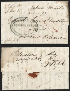 Sale 1230, Lot 1068, The Sandford N. Arnold Collection of Early Texas Postal History