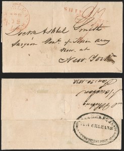 Sale 1230, Lot 1093, The Sandford N. Arnold Collection of Early Texas Postal History