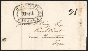 Sale 1230, Lot 1106, The Sandford N. Arnold Collection of Early Texas Postal History