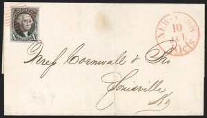 Sale 1230, Lot 1124, 1847 Issue Covers
