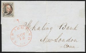 Sale 1230, Lot 1133, 1847 Issue Covers
