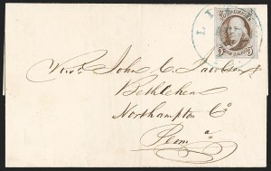 Sale 1230, Lot 1135, 1847 Issue Covers