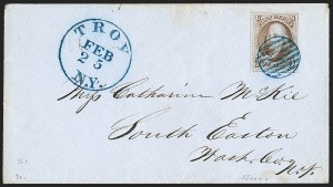 Sale 1230, Lot 1136, 1847 Issue Covers