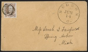 Sale 1230, Lot 1137, 1847 Issue Covers