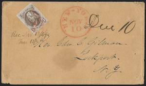 Sale 1230, Lot 1160, 1847 Issue Covers