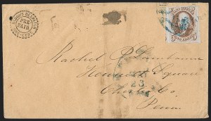 Sale 1230, Lot 1166, 1847 Issue Covers