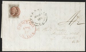 Sale 1230, Lot 1179, 1847 Issue Covers